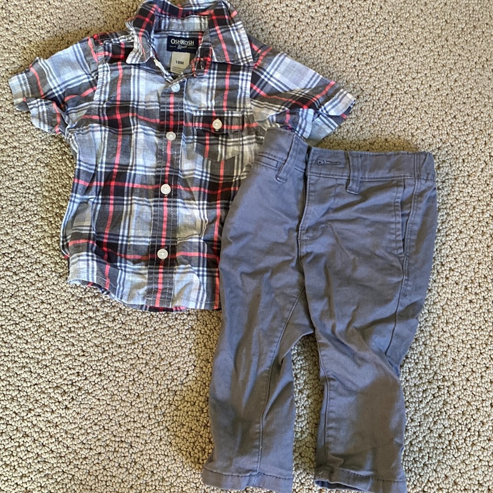 Matching 2 piece baby outfit